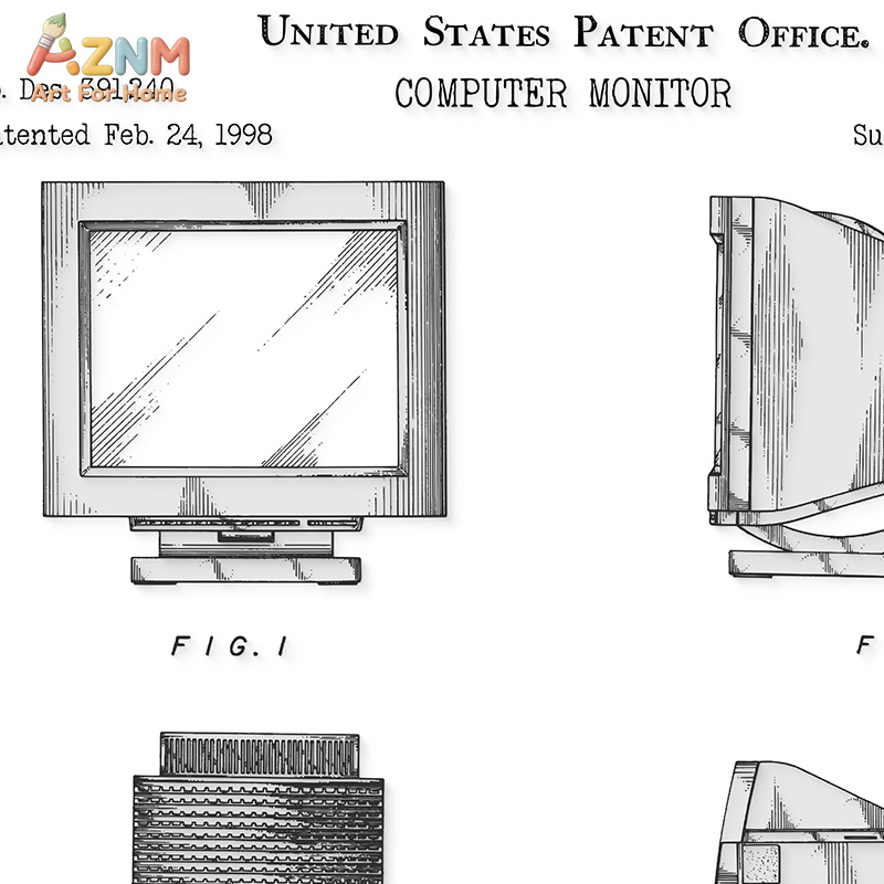 AZNM Computer Motherboard Pate - Tech Office Wall Decor review and price