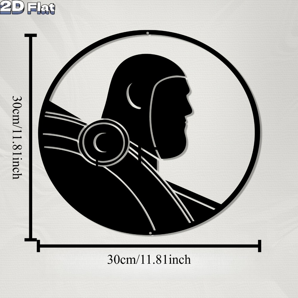 CIFbuy ModernRobot Metal Wall  - Tech Office Wall Decor review and price