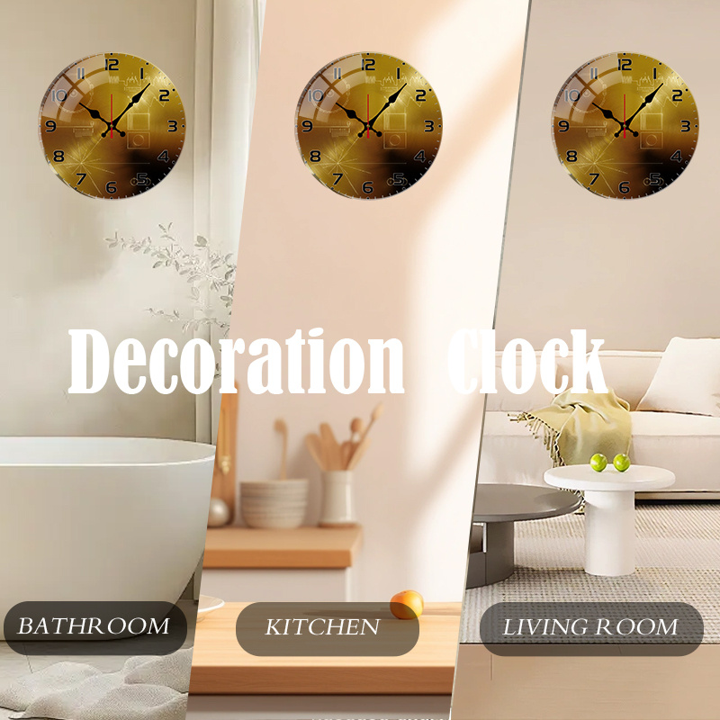Tech Style Round Silent Acryli - Tech Office Wall Decor review and price