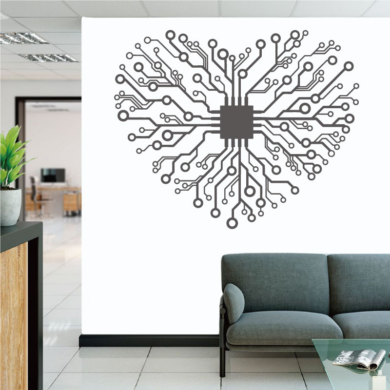 Love Chip Tech Company Office  - Tech Office Wall Decor review and price
