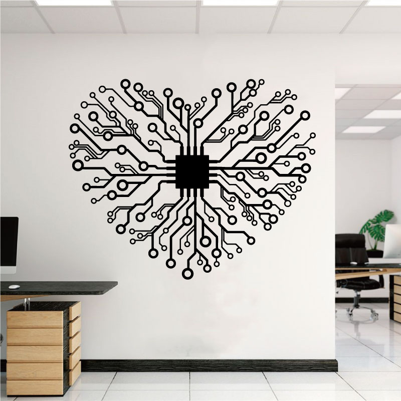 Love Chip Tech Company Office  - Tech Office Wall Decor review and price