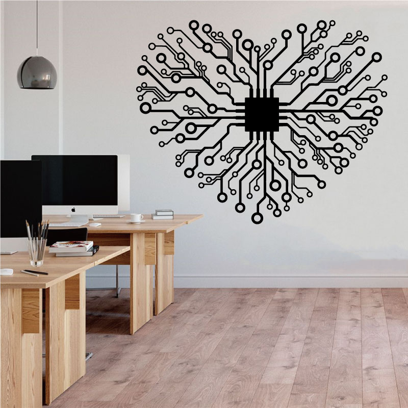 Love Chip Tech Company Office  - Tech Office Wall Decor review and price