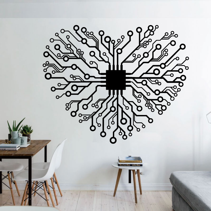 Love Chip Tech Company Office  - Tech Office Wall Decor review and price