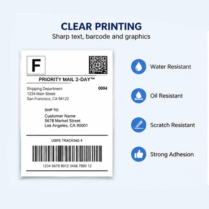 325 Sheets 4''x6'' White Therm - Label Printer Thermal review and price