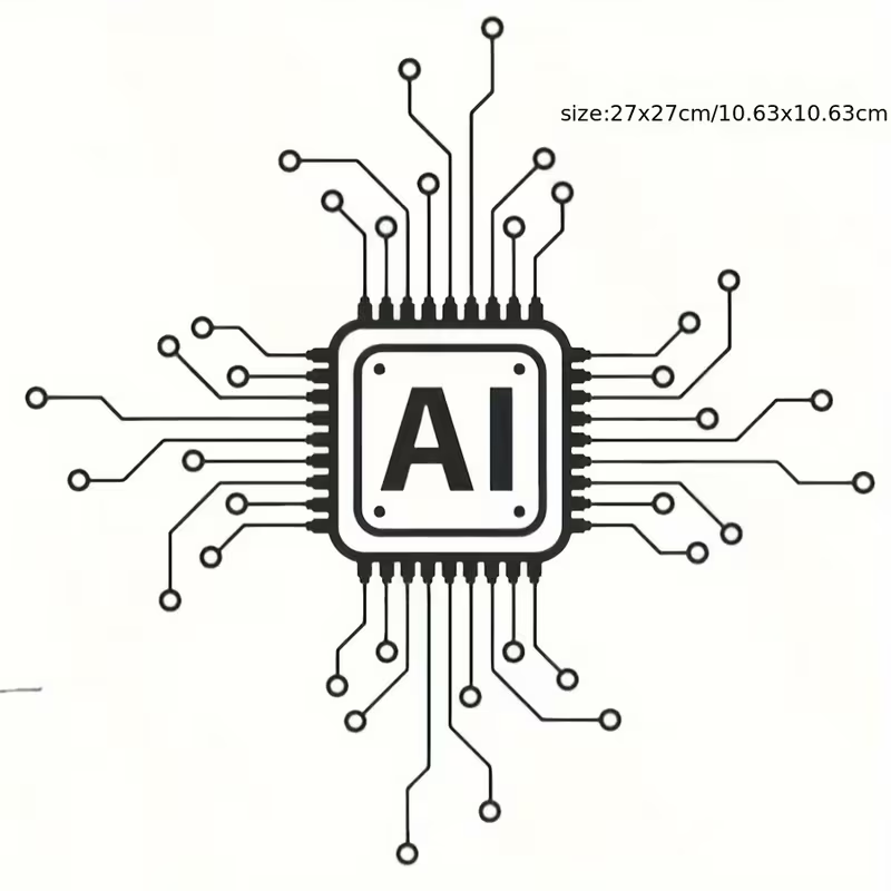 AI Technology Circuit Board Vi - Tech Office Wall Decor review and price